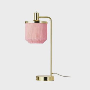 Warm Nordic - Fringe Taffellamp Pale Pink