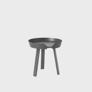 Muuto - Around Bijzettafel/Sofa-tafel Small Anthracite