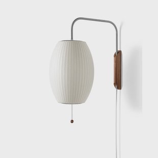 HAY - Nelson Cigar Sconce Bubble wandlamp, wit Herman Miller