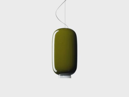 Chouchin 2 LED Hanglamp Dimbaar Green Foscarini - Glas