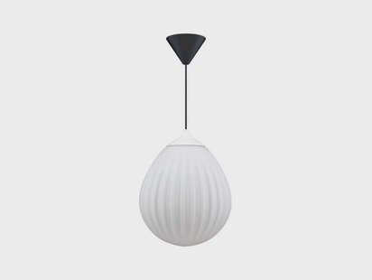 UMAGE - Around the World hanglamp, wit/zwart, glas