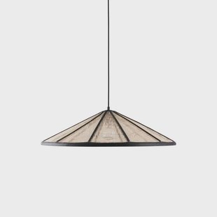 Globen Lighting - Akira Hanglamp Ø70 Black/Natureal