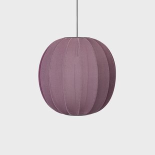 Made By Hand - Knit-Wit 60 Round Hanglamp Burgundy