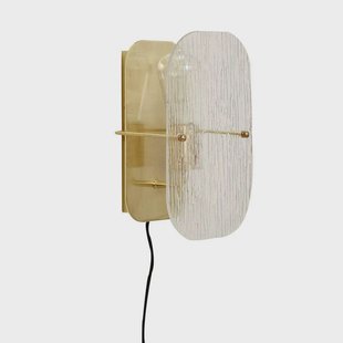 Hübsch - Ruffle Wandlamp Brass