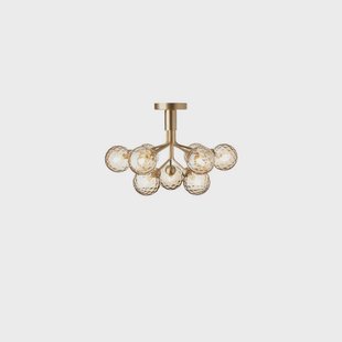 Nuura Aps - Apiales 9 plafondlamp Brushed Brass/Optic Gold Nuura