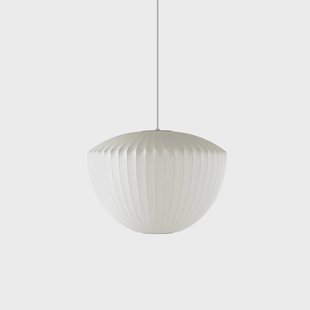HAY - Nelson Apple Bubble hanglamp M, wit Herman Miller