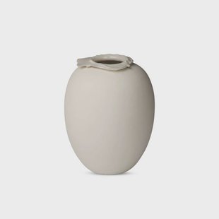 Northern - Brim Vase H28 Beige Ceramics