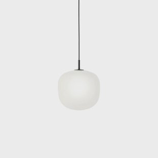 Muuto - Rime Hanglamp Ø25 White/Black