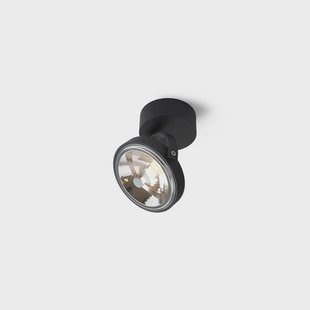Trizio21 - Pin-Up 1 Round Plafondlamp Zwart Trizo21