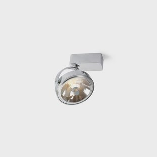 Pin-Up 1 Square Plafondlamp Chroom Trizio21 - Keuken - Aluminium