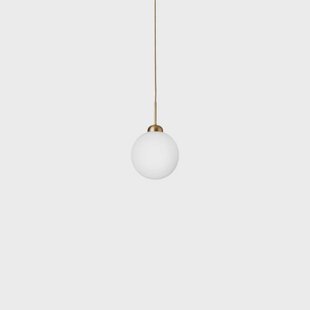 Nuura Aps - Apiales 1 hanglamp Large Brushed Brass/Opal Nuura