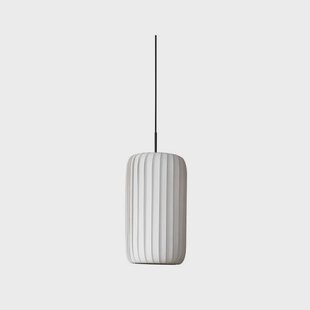 TR37 Hanglamp White Ø34 Tom Rossau - Woonkamer - Kunststof
