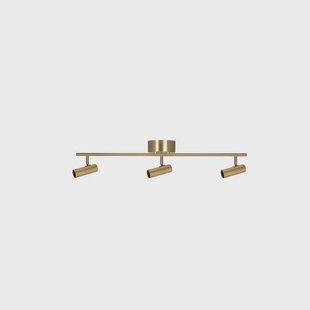 Globen Lighting - Hubble 3 Long Plafondlamp Brushed Brass