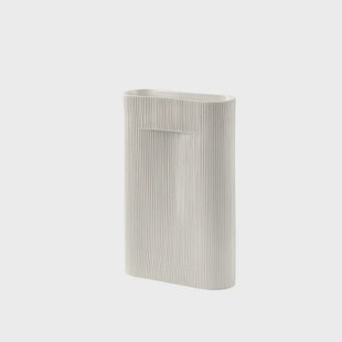 Muuto - Ridge Vase H48,5 Off-White