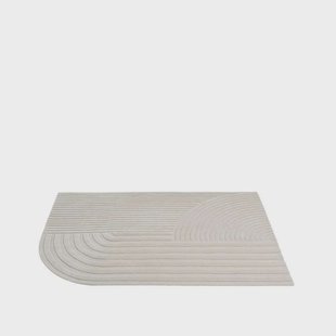 Muuto - Relevo Vloerkleed 170x240 Burnt Off-White