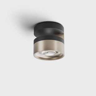 LIGHT-POINT - Blade C1 Slim plafondspot, zwart/goud