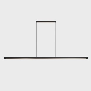 LIGHT-POINT - Inlay S1900 Lineaire hanglamp, zwart/aluminium