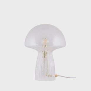 Globen Lighting - Fungo 22 tafellamp, opaal/helder, 30 cm