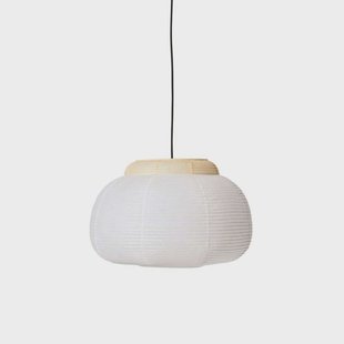 Made By Hand - Papier Single Hanglamp Ø52 Soft Yellow