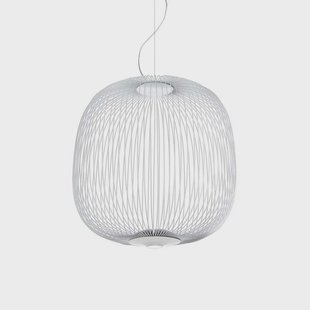 Spokes 2 Hanglamp Wit Foscarini - Metaal