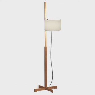 TMM Vloerlamp Oak/White Santa & Cole - Woonkamer - Hout