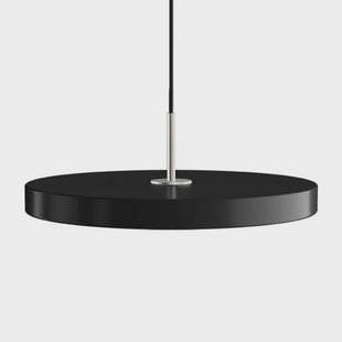 UMAGE - Asteria Hanglamp Black/Steel Top