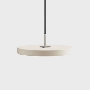 UMAGE - Asteria Hanglamp Mini Pearl White/Steel Top