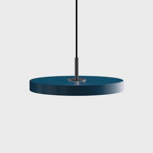 UMAGE - Asteria Hanglamp Mini Petrol Blue/Black Top