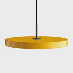 UMAGE - Asteria hanglamp, saffraangeel/zwart, Ø 43 cm