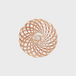 Tom Rossau - TR5 Wandlamp Ø40 Birch Natural