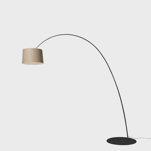 Twiggy Elle Wood Vloerlamp MyLight Zwart Foscarini - Woonkamer - Metaal