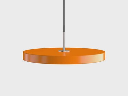 UMAGE - Asteria Hanglamp Medium Oranje/Steel Top