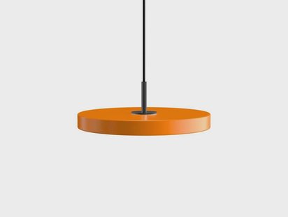 UMAGE - Asteria Hanglamp Mini Oranje/Black Top