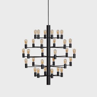Herstal - Manola 30 Kroonluchter Black