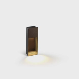 MARSET - Lab B35 Bollard Graphite Grey/Brown