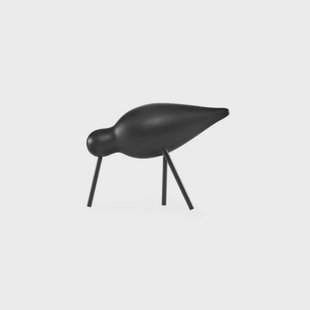 Normann Copenhagen - Shorebird beeldhouwwerk Medium zwart