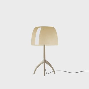 Lumiere Piccola tafellamp, dimbaar, goud, 35 cm - Foscarini - Woonkamer - Aluminium