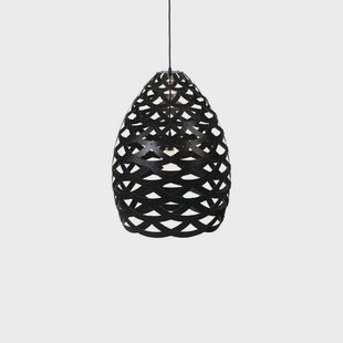 david trubridge - Tui Hanglamp Ø68 Zwart 2 Kanten