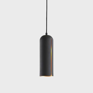 Woud - Gap Hanglamp Long Zwart/Geelkoper