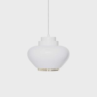 Artek - A333 Turnip Hanglamp White/Brass