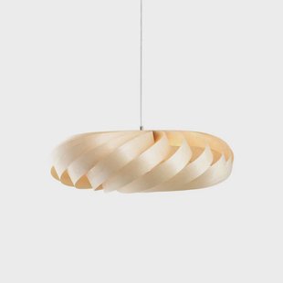 TR5 Hanglamp Ø100 Birch Natural Tom Rossau - Woonkamer - Hout