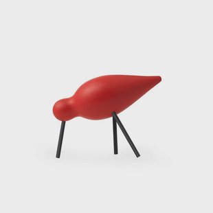 Normann Copenhagen - Shorebird Beeldhouwwerk Medium Red