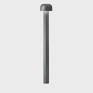 Bellhop Buiten Bollard H850 2700K Antrracite FLOS - Terras - Metaal