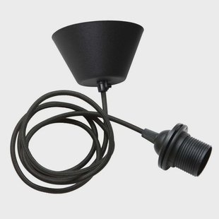 Watt & Veke - Ophangset 2 m E27 Black