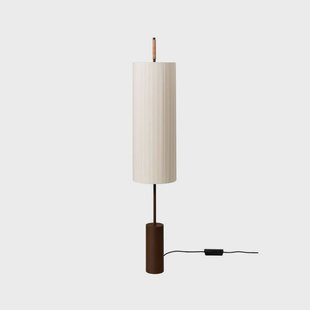 Dórica Vloerlamp Bruin/Natural Santa & Cole - Woonkamer - Metaal