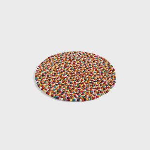 HAY - Pinocchio Vloerkleed Ø90 Multi-Colour Colour