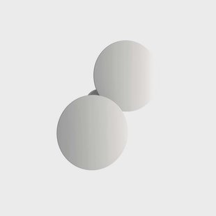 Lodes - Puzzel LED plafondlamp/wandlamp, wit, 2700K, Ø 11,5 cm