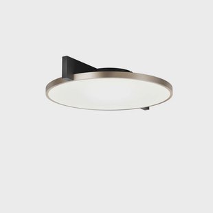 LIGHT-POINT - Inlay Round C2 plafondlamp, zwart/goud