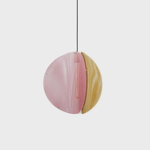 PLEASE WAIT to be SEATED - Proxima hanglamp, Ø 46 cm, rood/oranje