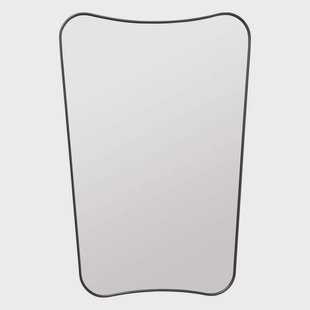 GUBI - F.A. 33 Gio Ponti Spiegel 54X80 Black Brass